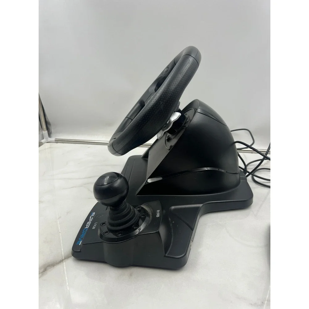 Superdrive GS 550 Racing Wheel Subsonic Gaming Steering Wheel Pedals Gear